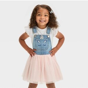 OshKosh B'gosh Toddler Girls' Unicorn Skirtall - Light Pink - 2T